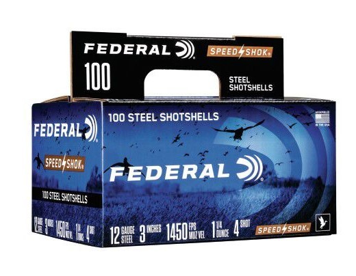 FED 12GA 3 1-1/4OZ #4 PK 100 - 556 Black Friday Promotion